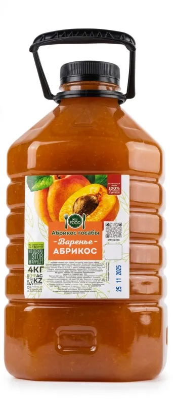 Варенье из абрикосов Hi Food, 4 кг