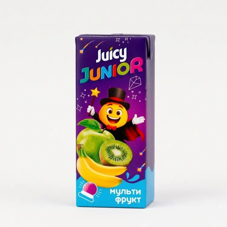 Juicy Junior Мультифрукт 0,2л