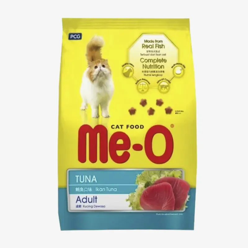 Сухой корм Me-O для кошек тунец, 7 кг