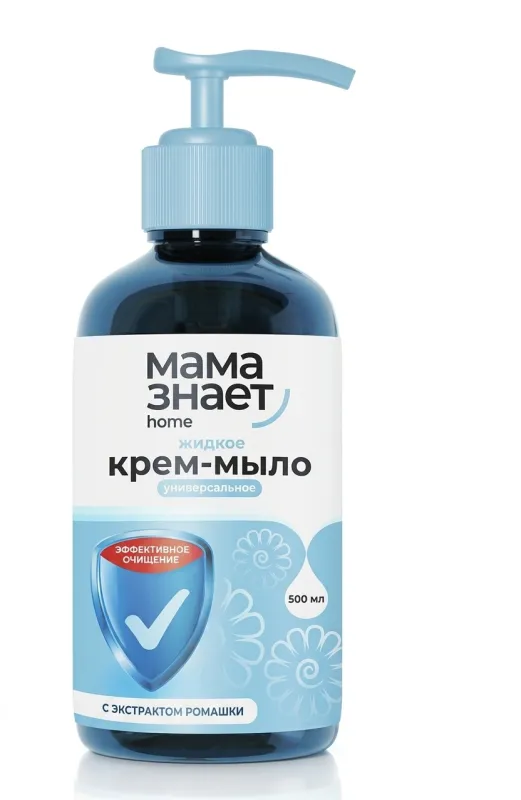 Крем-мыло жидкое Мама знает Ромашка 500 мл