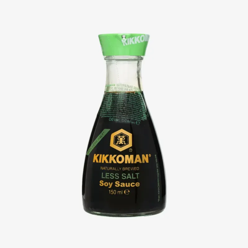 Соевый соус Kikkoman лёгкий натурального брожения, 150 мл