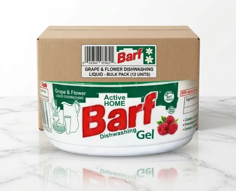 Гель для мытья посуды Barf 250 мл, в коробке 36 шт