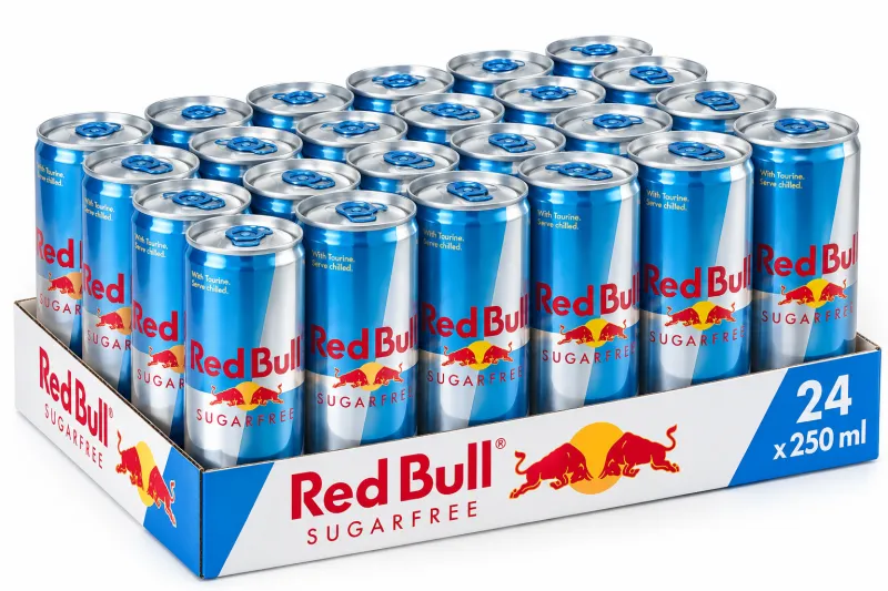 Red Bull Sugarfree 250 мл × 24 шт. (упаковка)
