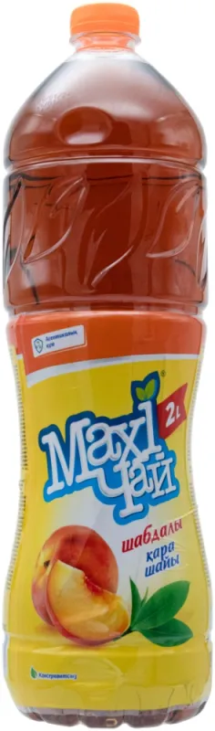 Напиток Maxi чай черный персик 2 л