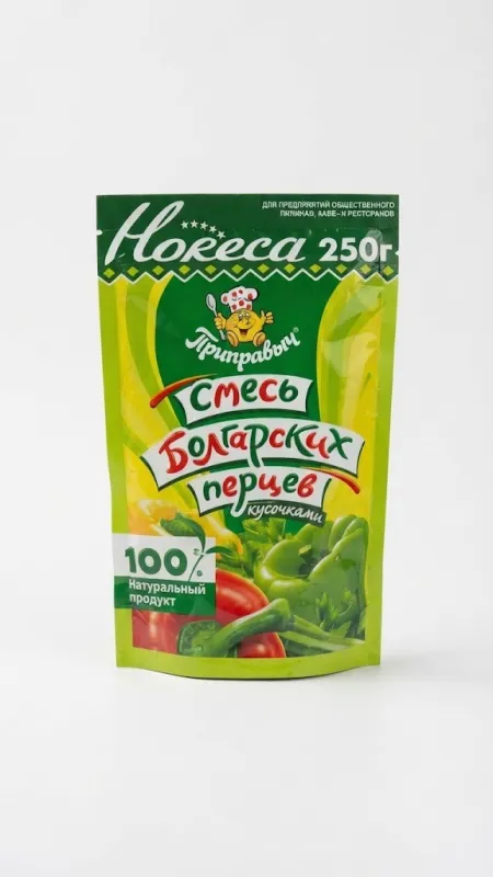 Смесь болгарских перцев кусочками HoReCa «Приправыч», 250 г
