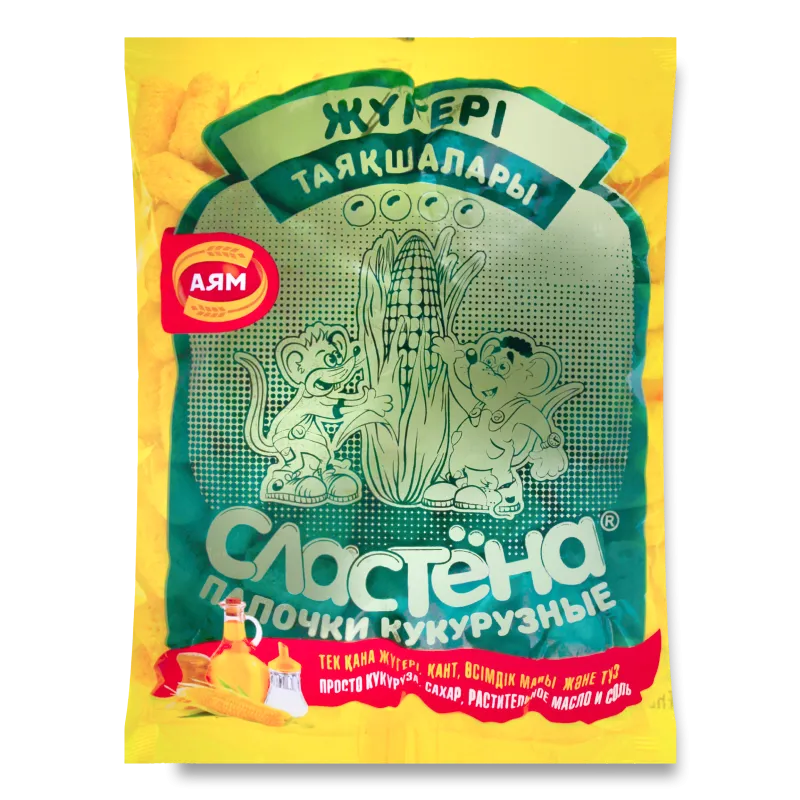 Сластена кукурузные палочки сладкие 200 г