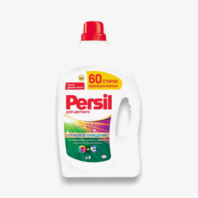 Гель Persil для стирки цветного белья, 3.9 л (60 ст)