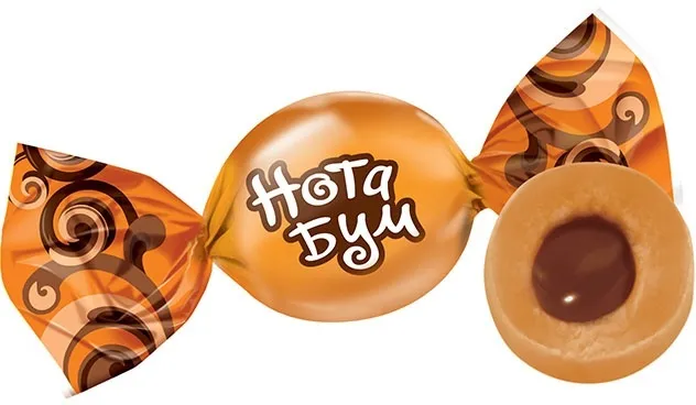Конфеты ирис Яшкино Нота Бум 0.55 кг
