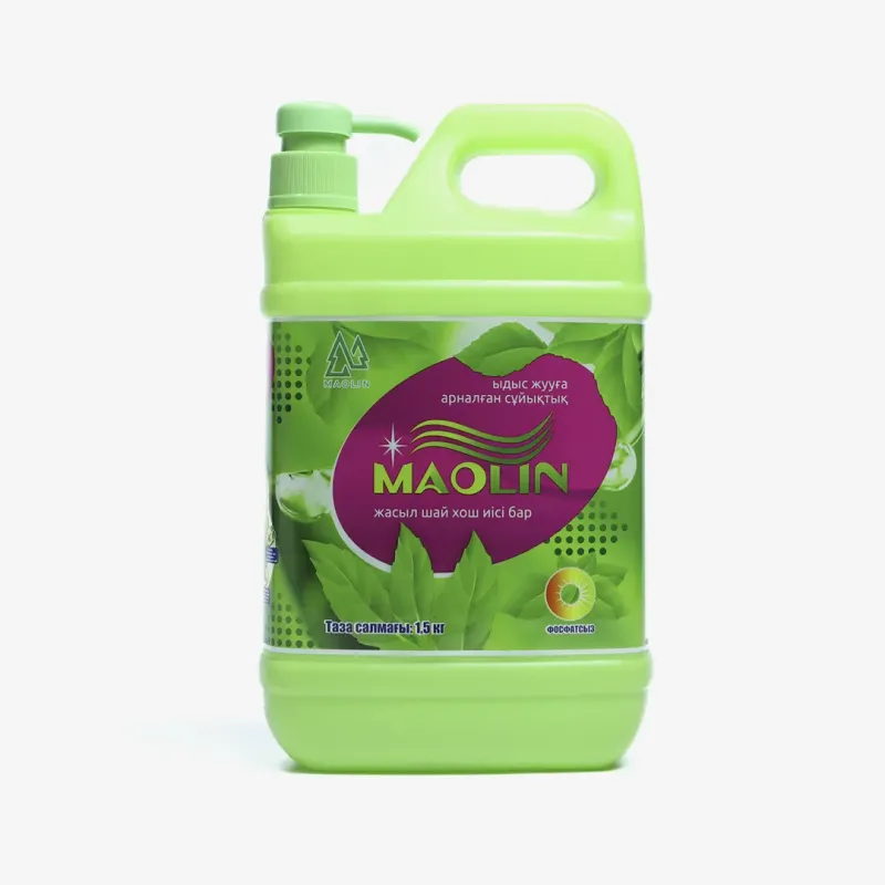 Средство Maolin для мытья посуды, зеленый чай, 1.5 л
