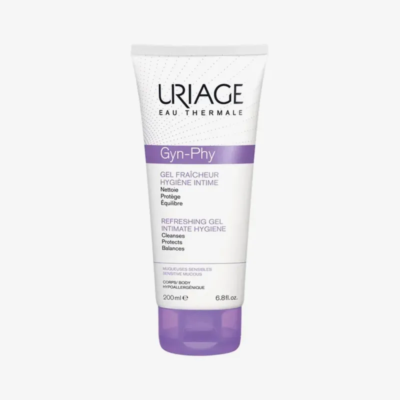 Гель Uriage Eau Thermale Gyn-Phy Освежающий с термальной водой, для интимной гигиены 200 мл