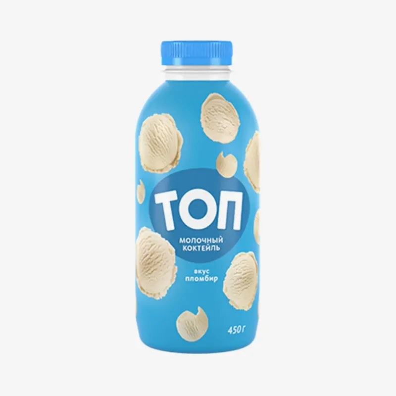 Топ Shake Пломбир 2%, 450 г