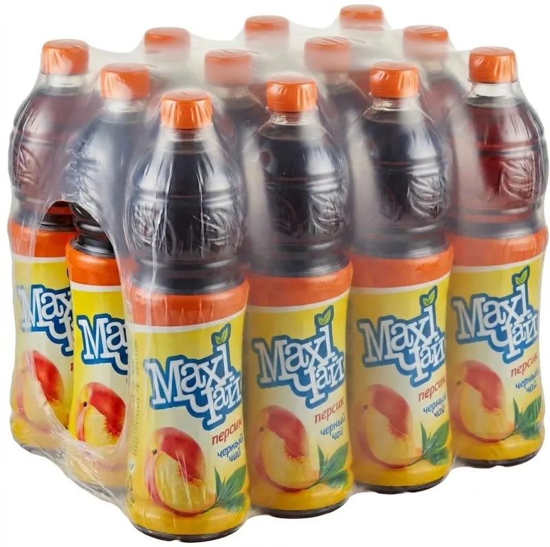 Maxi Tea «Шабдалы» (Персик) — чёрный чай 1л, 12 шт.