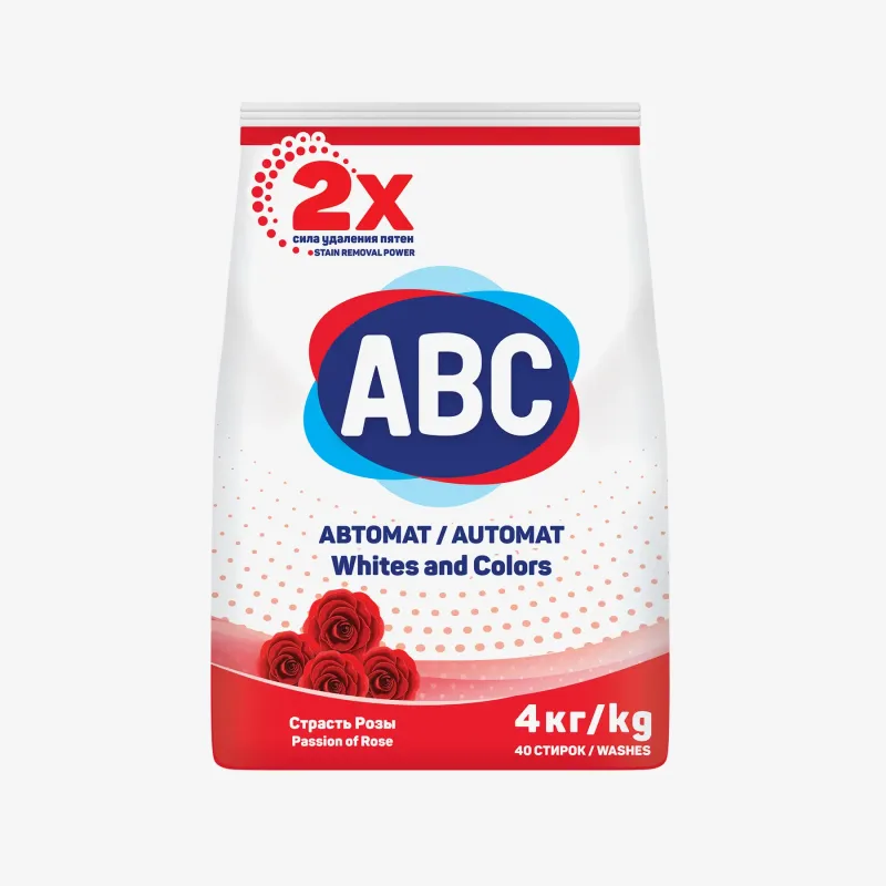 Порошок ABC Роза, 4 кг
