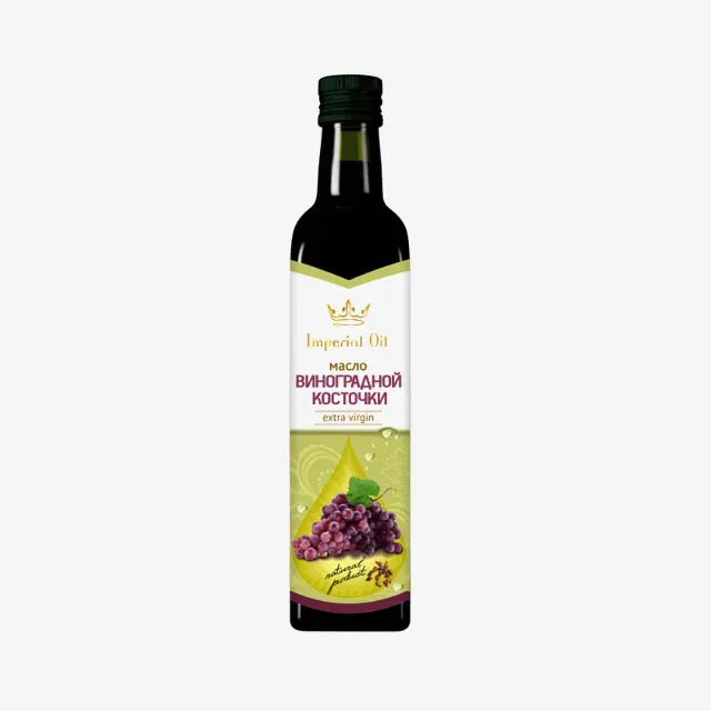 Масло Imperial Oil Виноградной косточки холодного отжима Extra Virgin 250 мл