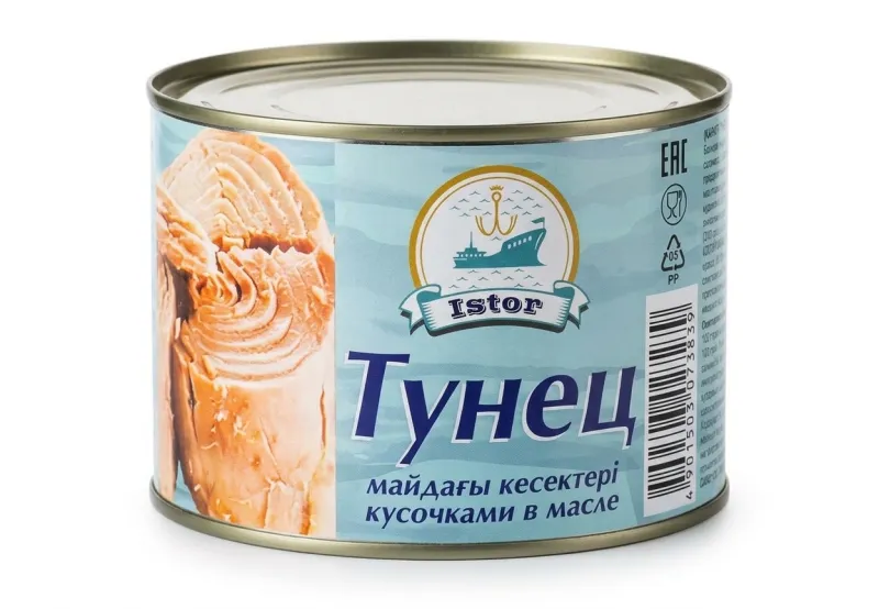 Тунец кусочками в масле Istor 1,7 кг 