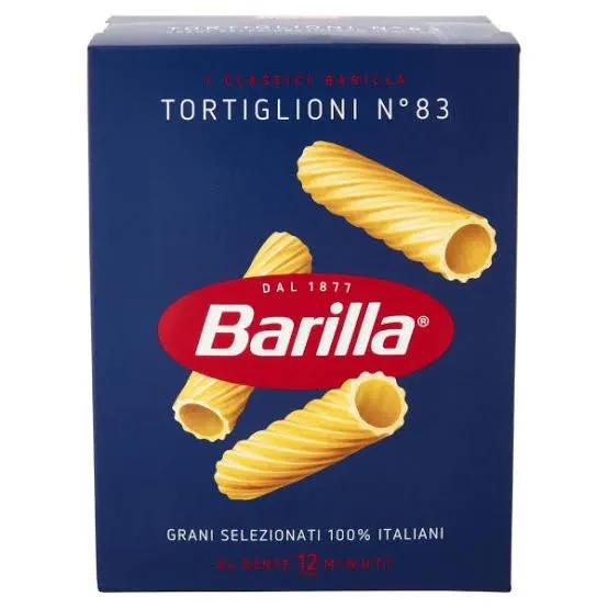 Паста Barilla №83 Tortiglioni
