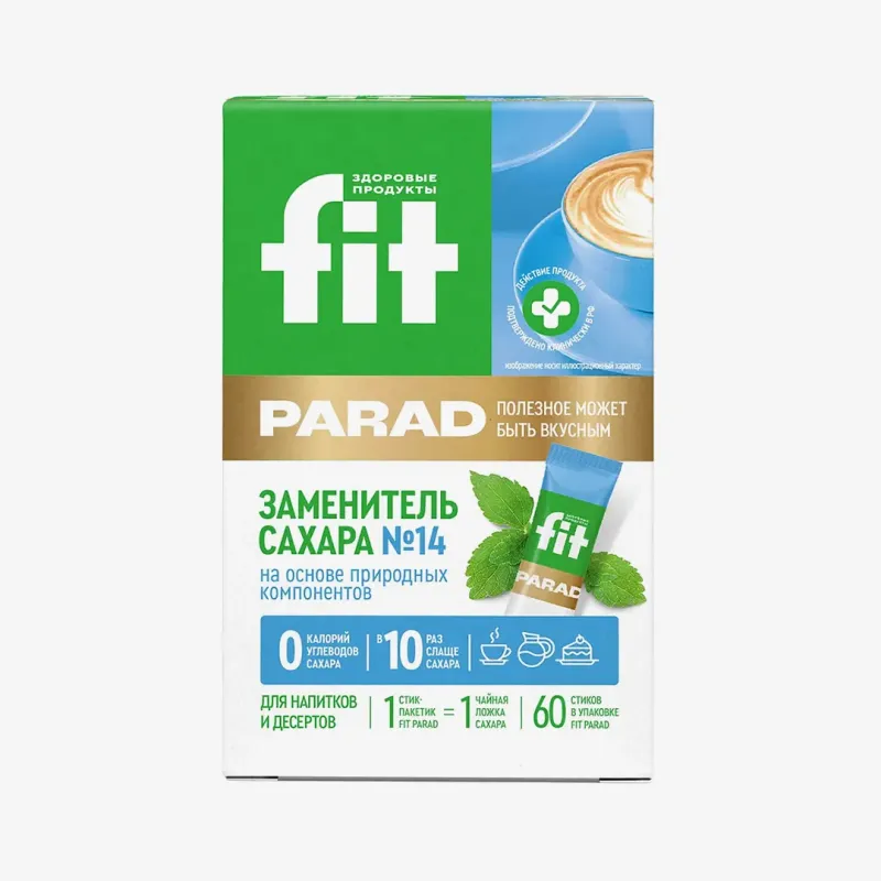 Сахарозаменитель Fit Parad №14, 60 шт
