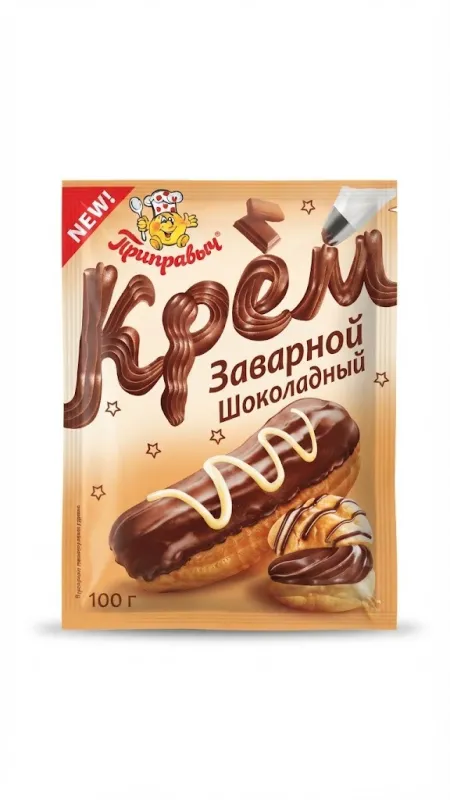 Заварной шоколадный крем «Приправыч», NEW, 100 г