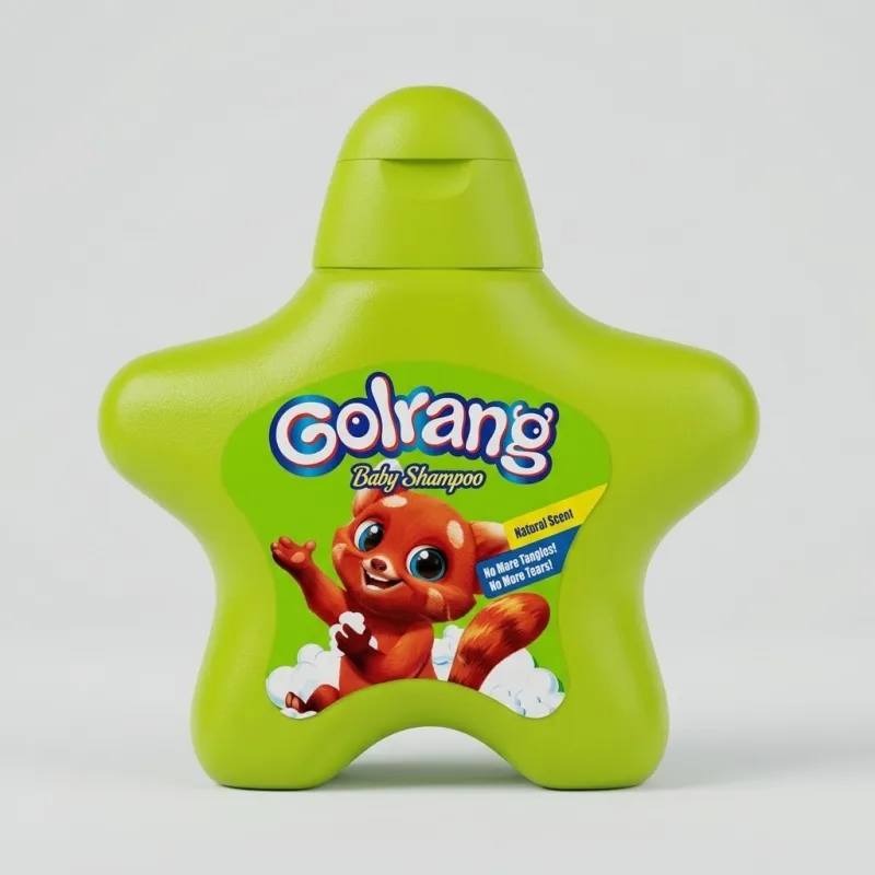 Детский шампунь Golrang (Голранг) «Звездочки» зеленый (210 мл)