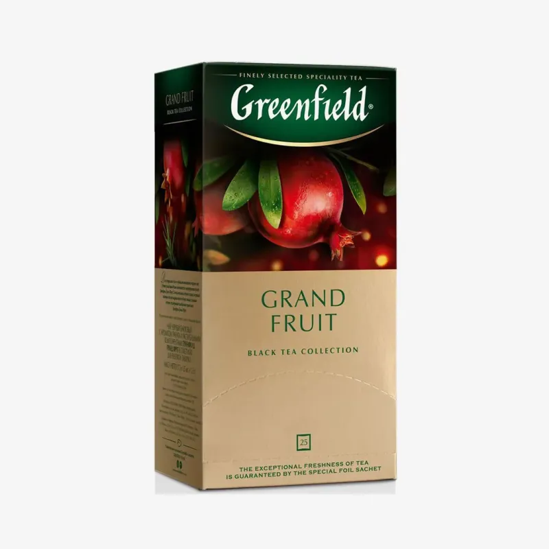Чай Greenfield Grand Fruit черный, 25 пакетиков