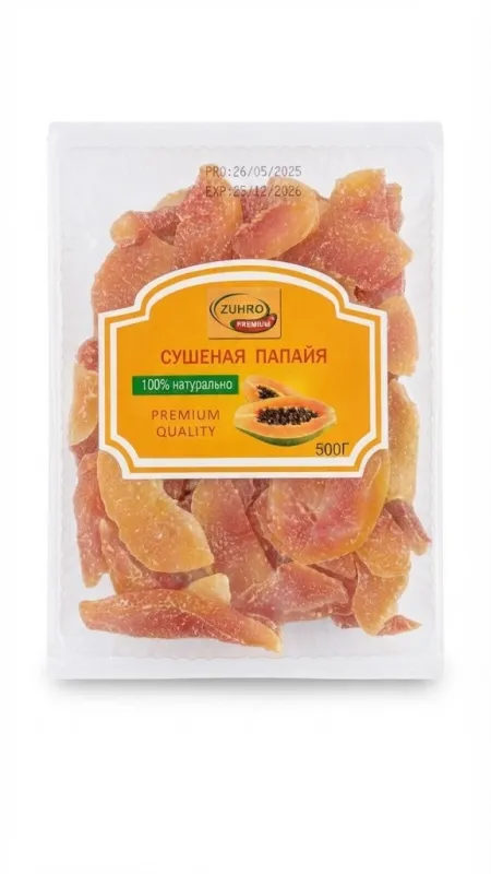 Папайя сушёная 500г