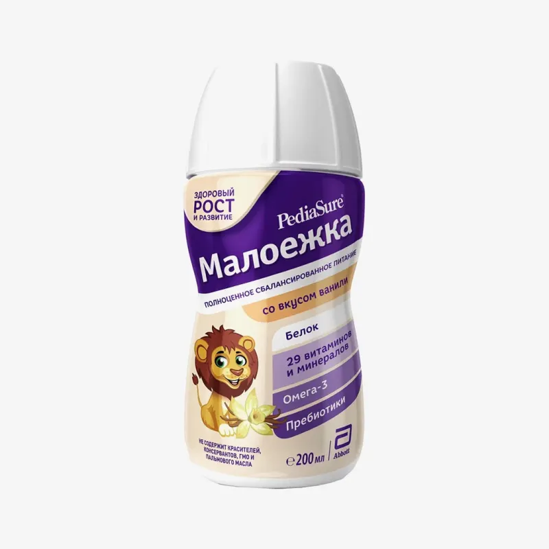 Напиток Pediasure Малоежка со вкусом ванили 200 мл