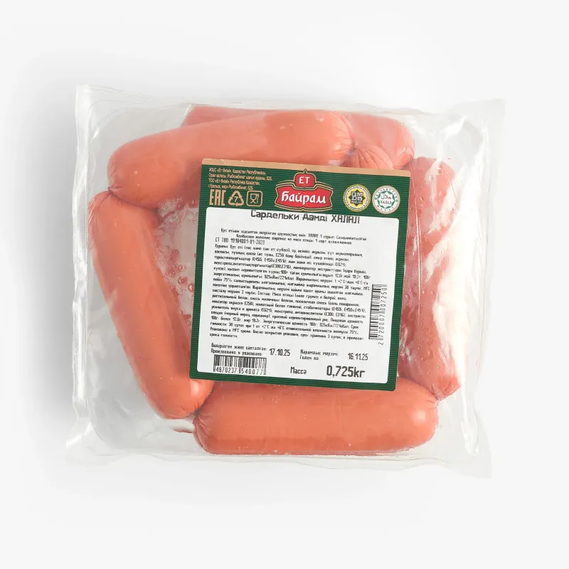 Сардельки Ет Байрам Дамди халал 0.700-0.850 кг