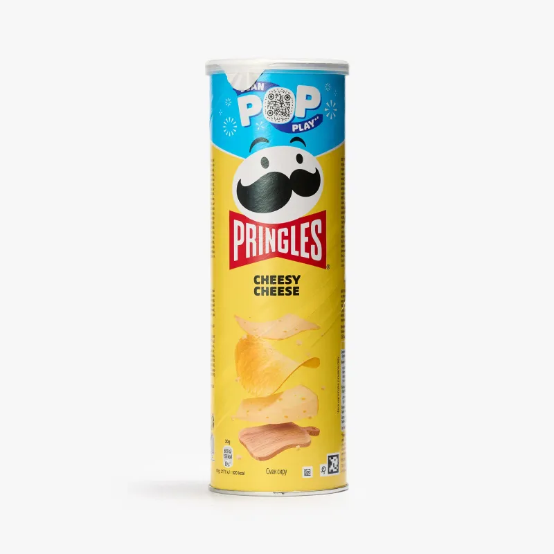 Чипсы Pringles картофельные сыр, 165 г