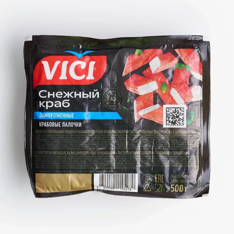 Крабовые палочки Vici Снежный краб 500 г