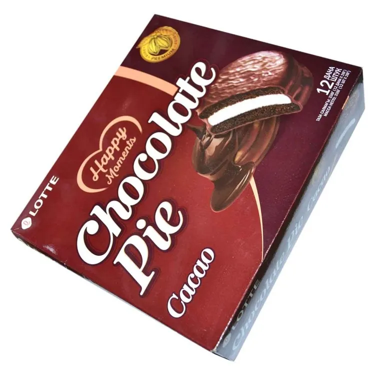 Пирожное LOTTE Chocolate Pie Cacao, 336 г