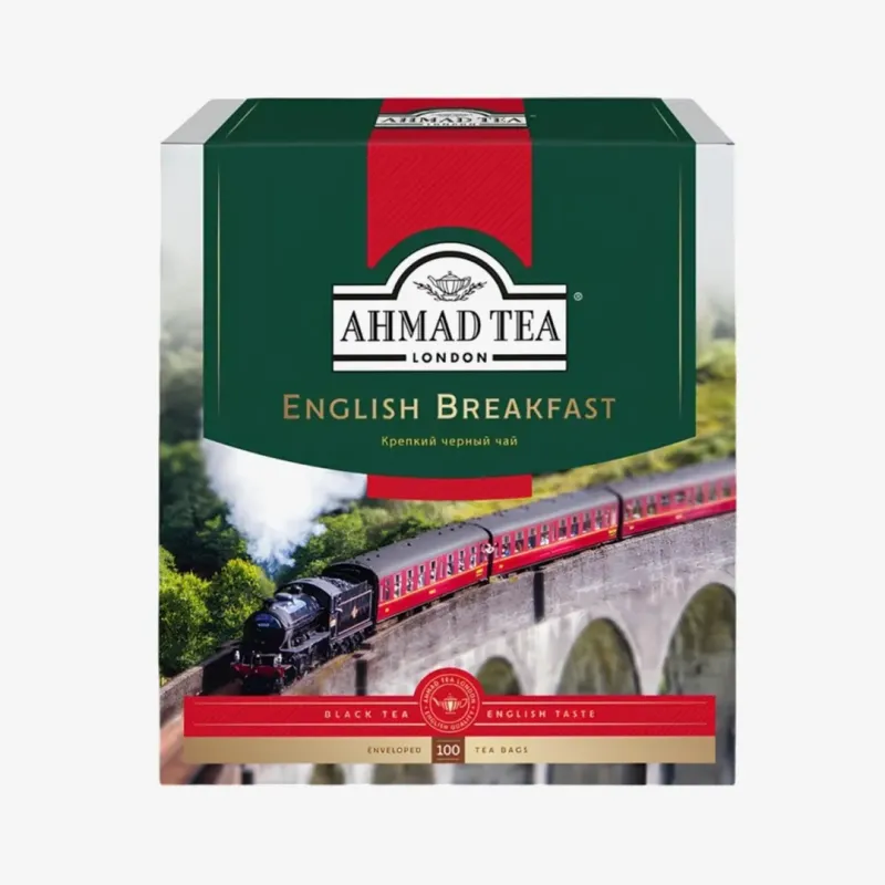 Чай Ahmad Tea черный Английский завтрак, 100 пакетиков