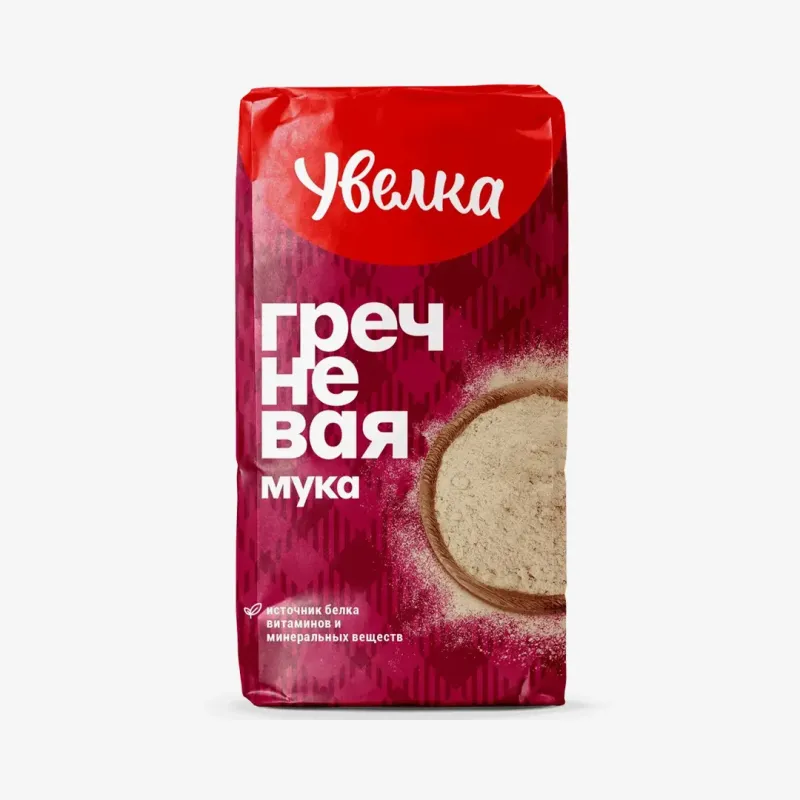 Мука Увелка гречневая 580 г