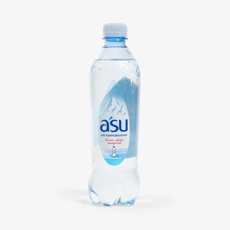 Вода Asu минеральная негазированная, 0.5 л