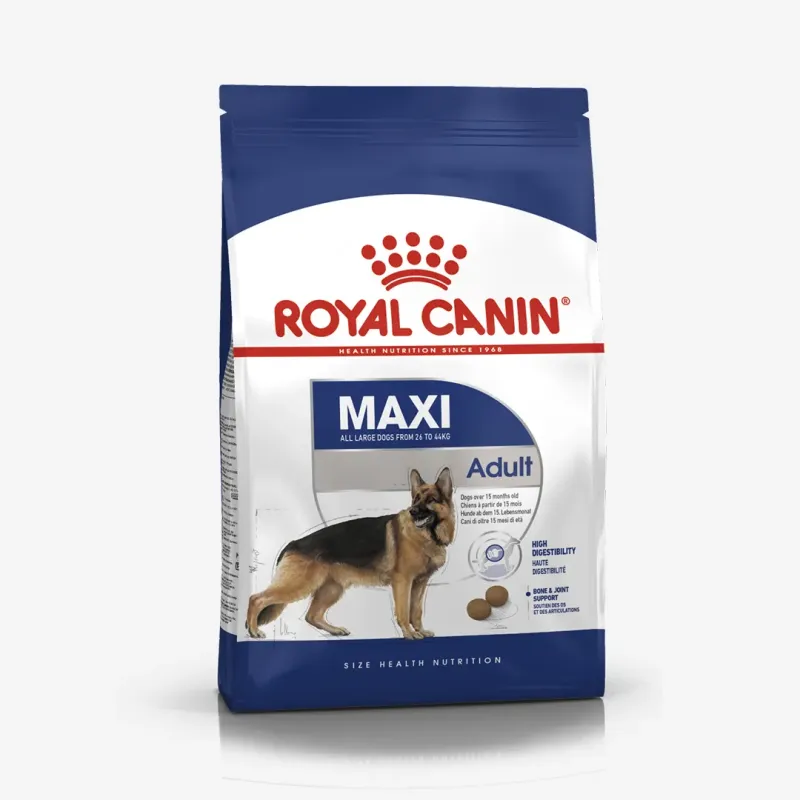 Корм сухой Royal Canin Maxi Adult для собак крупных пород (15+ мес) 4 кг