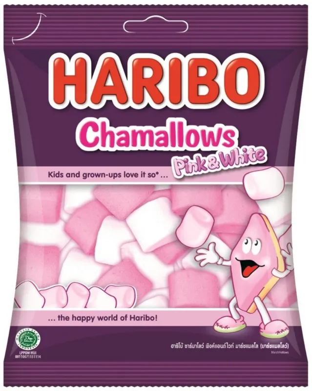 Haribo маршмеллоy Pink&White 70 г