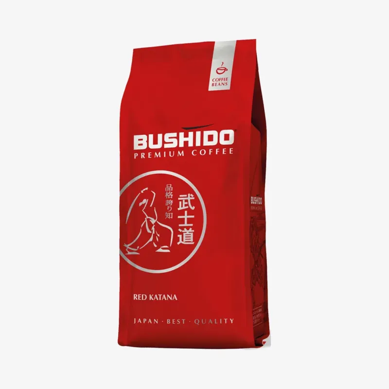 Кофе Bushido Red Katana в зернах 227 г