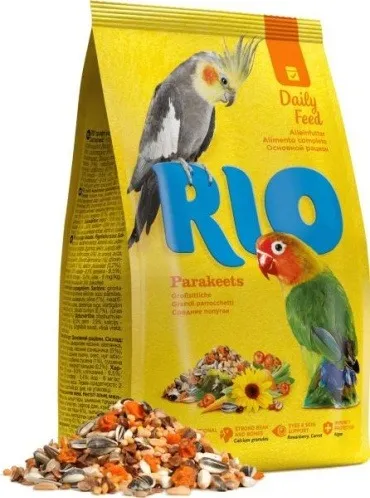 RIO Daily Feed для средних попугаев 500г