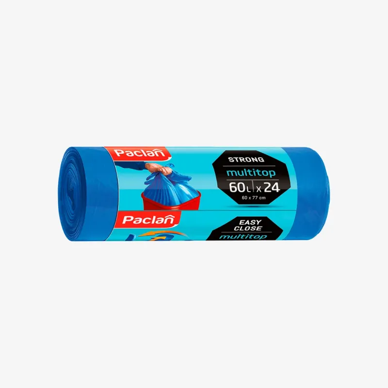 Мешки Paclan Multi-Top для мусора 60 л 20 шт