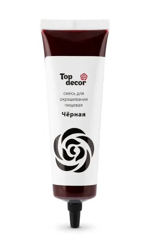 Пищевой краситель Top Decor Чёрная, 100 г 