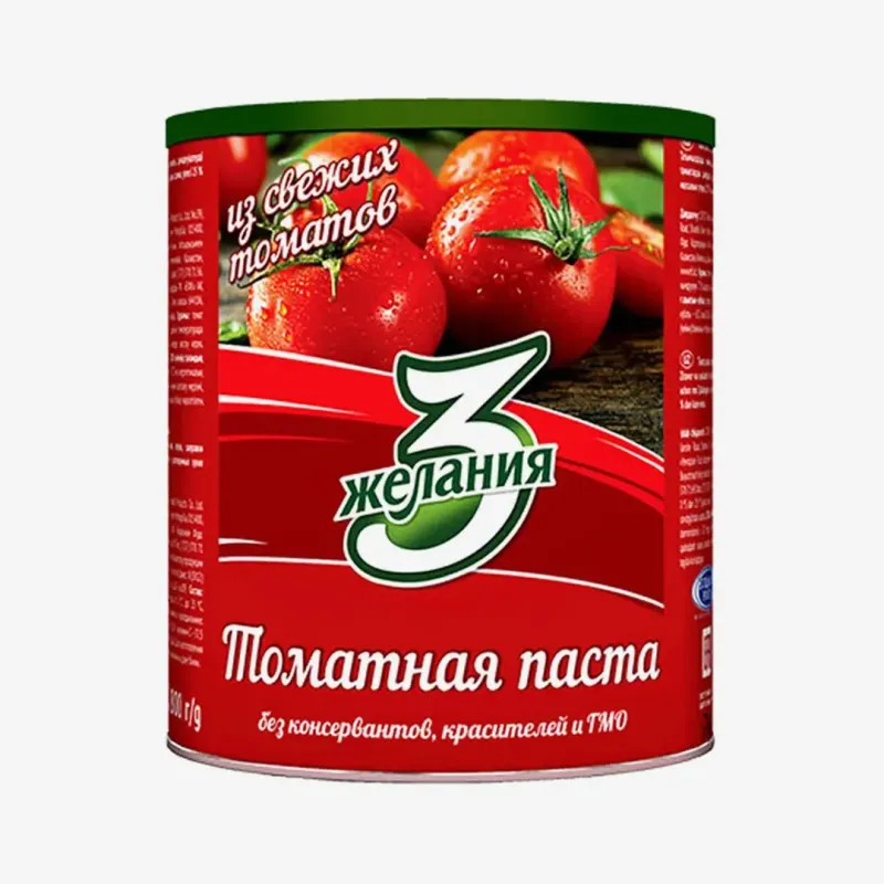 Паста 3 Желания томатная 198 г