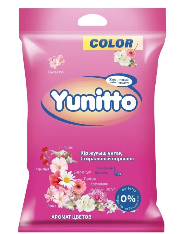 Стиральный порошок Yunitto универсальный  9 кг
