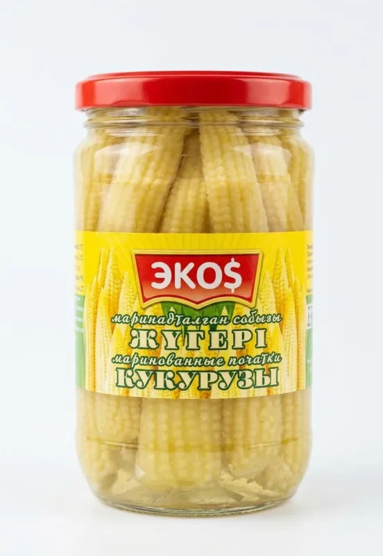 Маринованные мини-початки кукурузы ЭКО$ 330 г 
