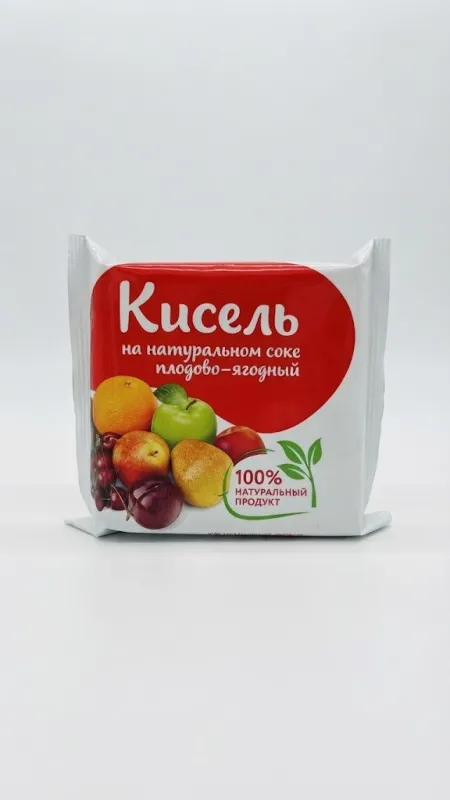 Кисель «Плодово-ягодный» на натуральном соке