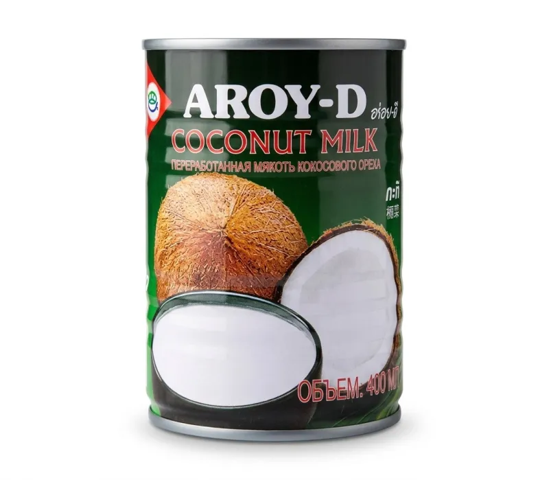 Кокосовое молоко Aroy-D натуральное (Coconut Milk), 400 мл