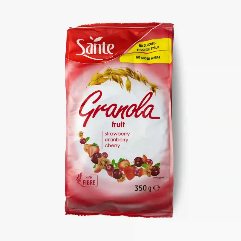 Гранола Sante с фруктами, 350 г