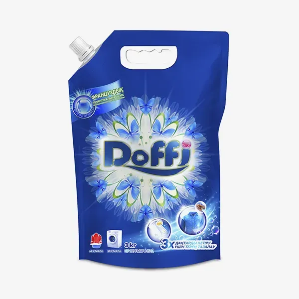 Стиральный порошок Doffi для глубокой очистки белья и удаления пятен, 3 кг