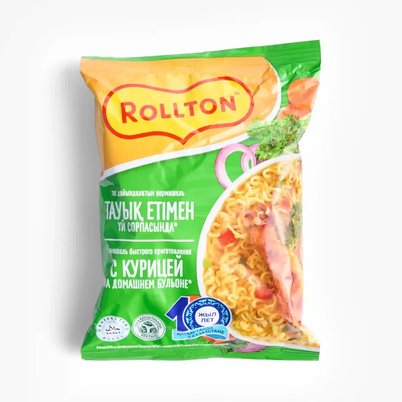 Лапша Rollton со вкусом курицы, 60 г