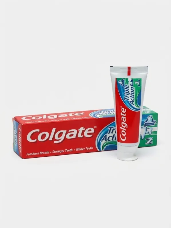 Зубная паста Colgate «Тройное действие», блок 72 штуки