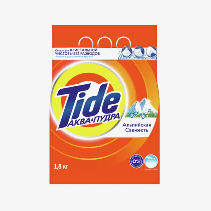 Стиральный порошок Tide Ручная стирка Альпийская свежесть 1,8 кг.
