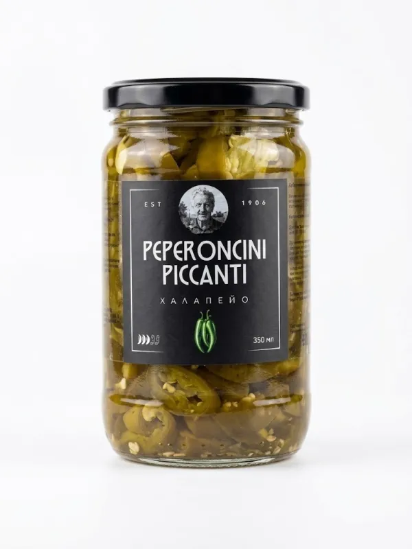 ОСТРЫЙ ПЕРЕЦ ПЕПЕРОНЧИНИ PEPERONCINI PICCANTI PIRI PIRI (350 МЛ)